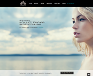 plastic surgeon in canberra, canberra plastic surgery, medical website design, dr chandra patel