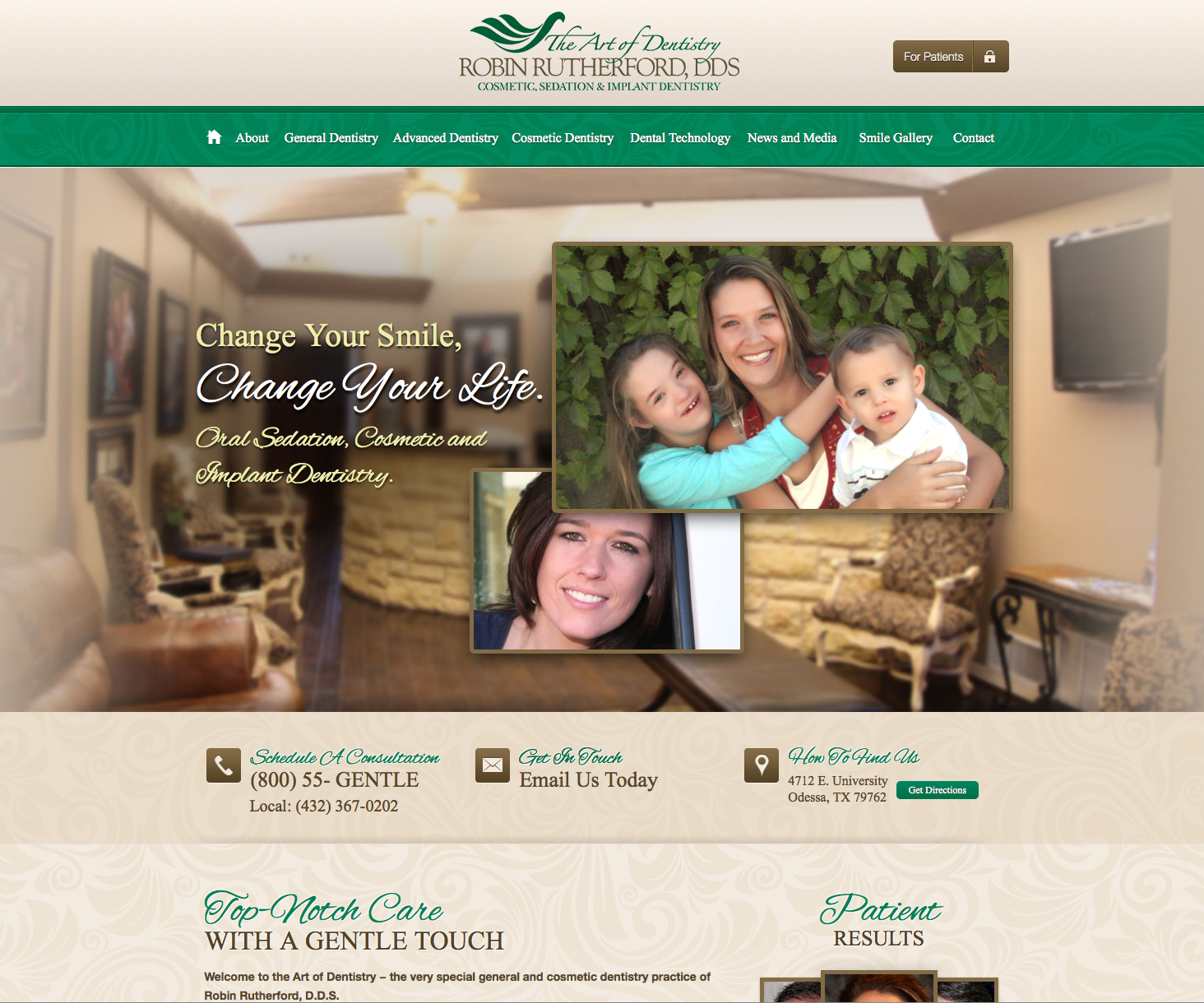 dentist, dental implants, dental website design