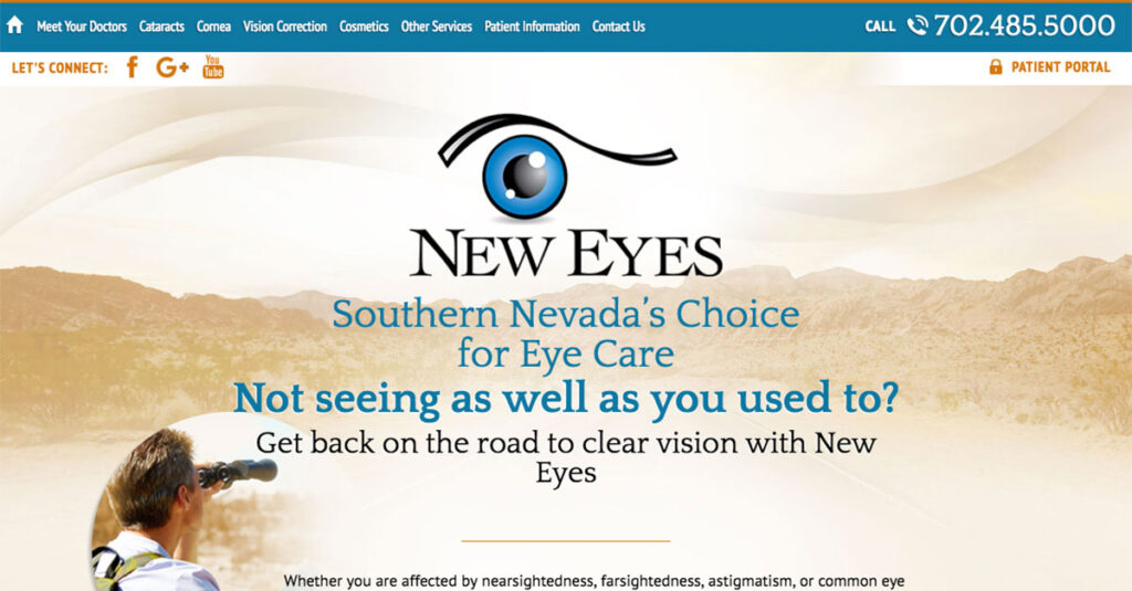 Las Vegas Cataract Surgeon Launches New site Rosemont Media