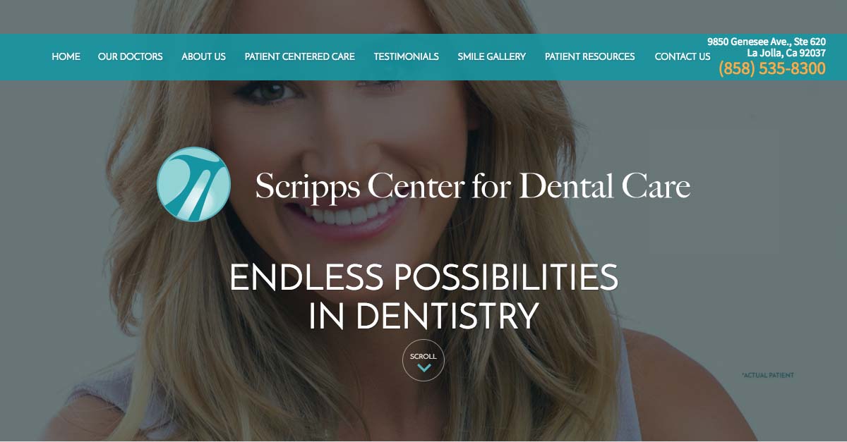 La Jolla Dentists Debut Revamped Responsive Website