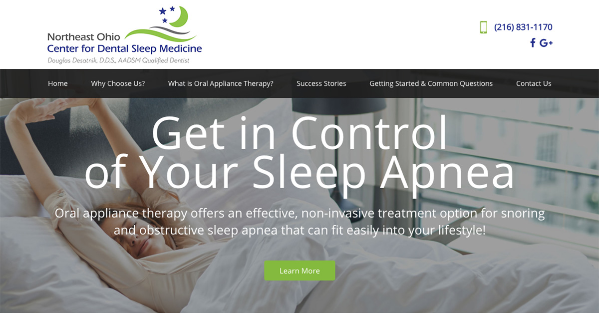 Dr. Douglas Desatnik is launching a new website for sleep apnea patients looking for alternatives to CPAP therapy.