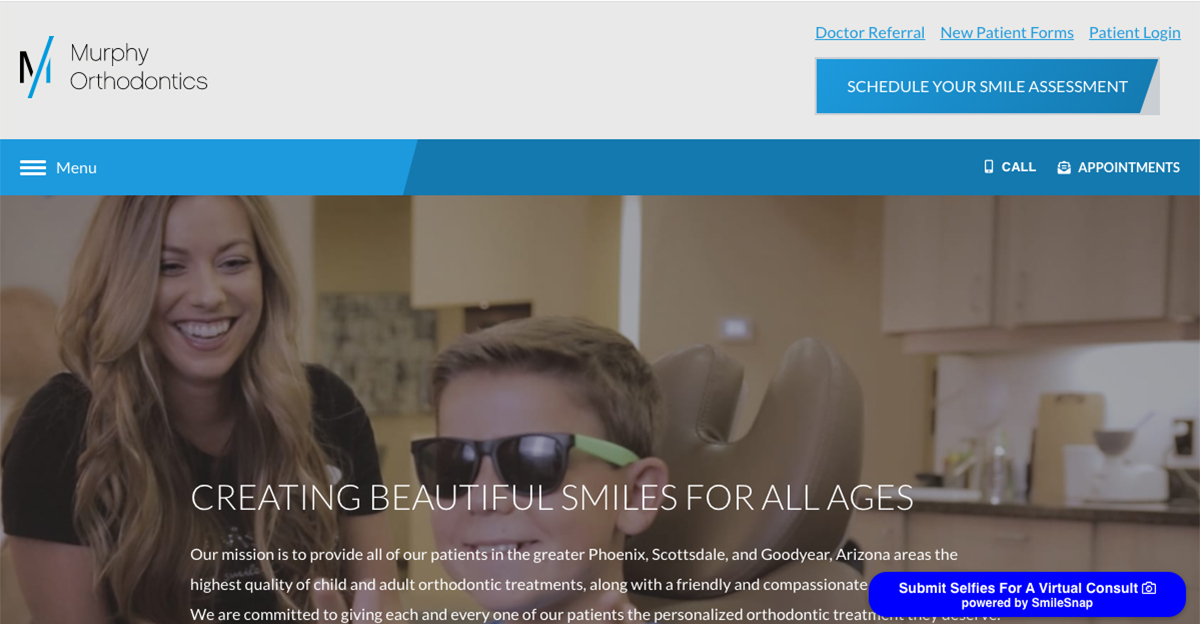 Phoenix Orthodontist Partners with Rosemont Media to Launch Expansive New Website