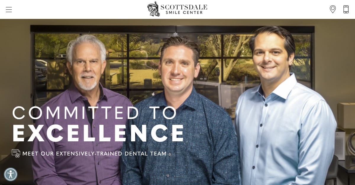 Dr. Brandon Ryff and the dentists at Scottsdale Smile Center are unveiling a new website designed to provide viewers with a detailed virtual look inside their practice.