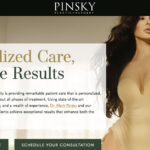 Rosemont Media created a new responsive website for board-certified plastic surgeon Dr. Mark Pinsky