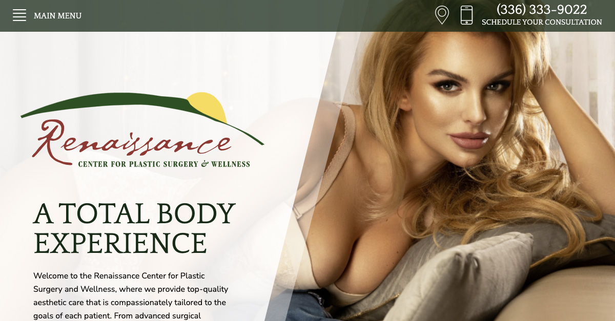 Rosemont Media created a new responsive website for board-certified plastic surgeon Dr. Mary Ann Contogiannis