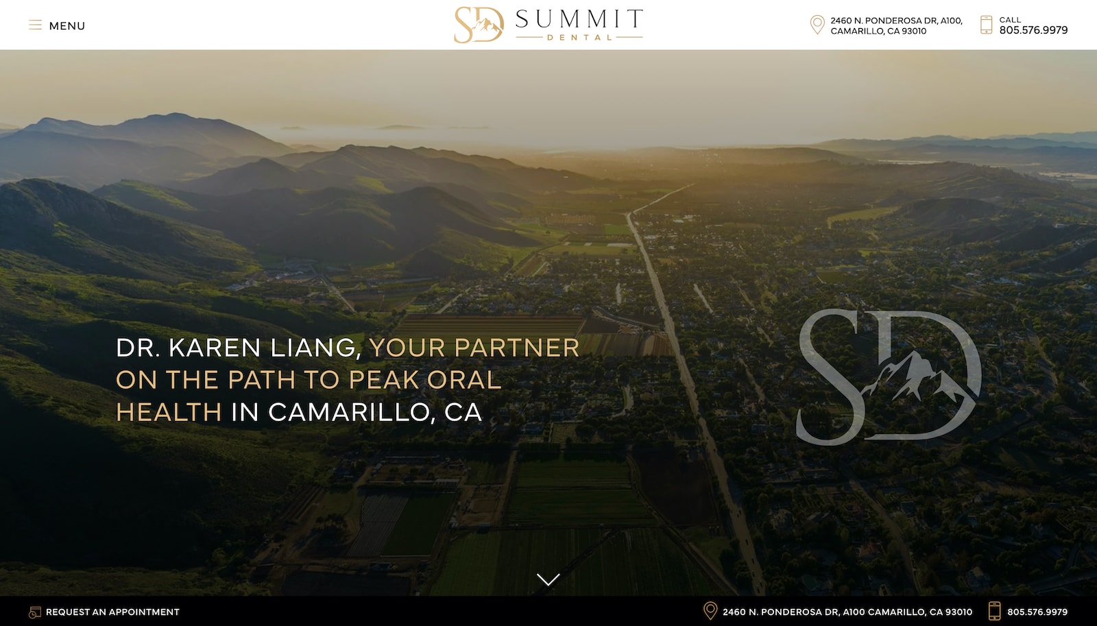 Camarillo Dentist Karen Liang DDS Launches Responsive Website for Summit Dental Wellness