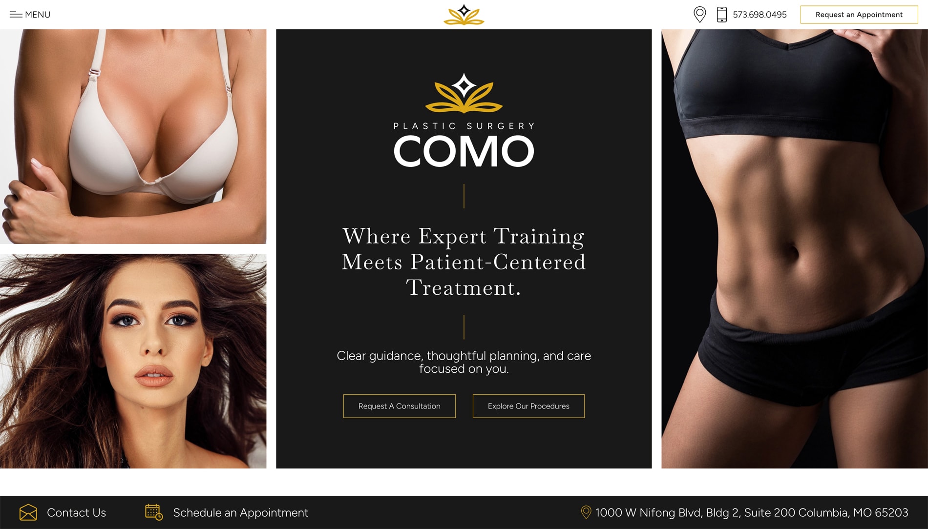 The Columbia, MO plastic surgeons at Plastic Surgery Como unveil a new website designed to provide an easy, convenient way to access information on procedures.